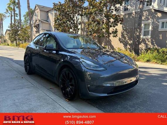 TESLA MODEL Y 2022 7SAYGDEF0NF490762 image